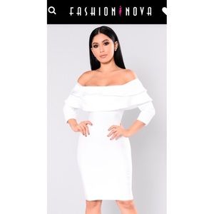 White Bandage dress